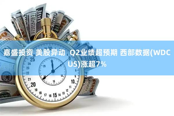 嘉盛投资 美股异动  Q2业绩超预期 西部数据(WDCUS)涨超7%